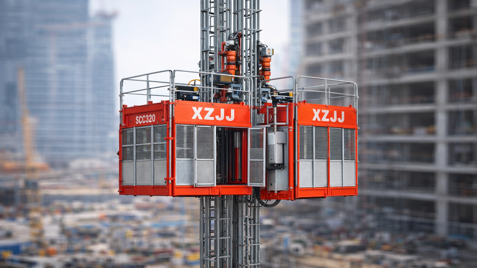 SC320 Construction Hoist – Safe & Efficient Vertical Transport for High-Rise Buildings